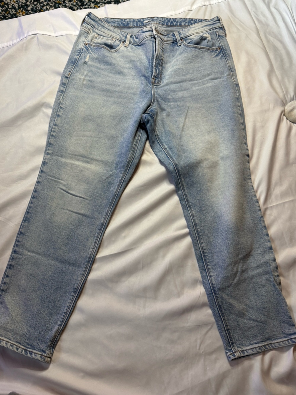 Old Navy Light Blue Power Straight